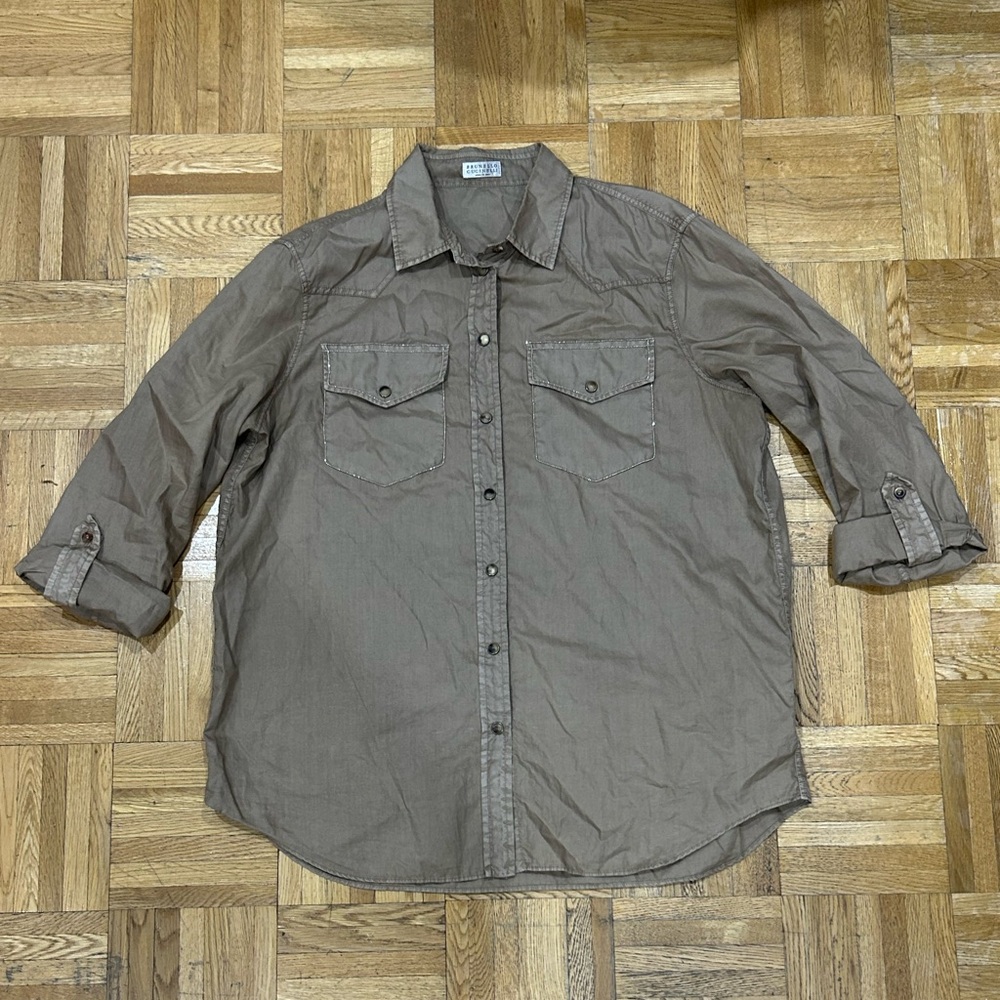 Brunello Cucinelli shirt size large